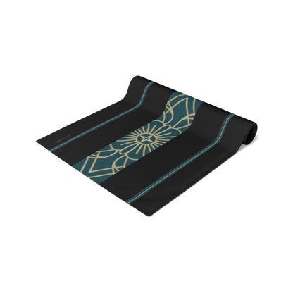 Black Design Table Runner