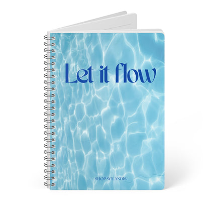 Let it Flow A5 Notebook
