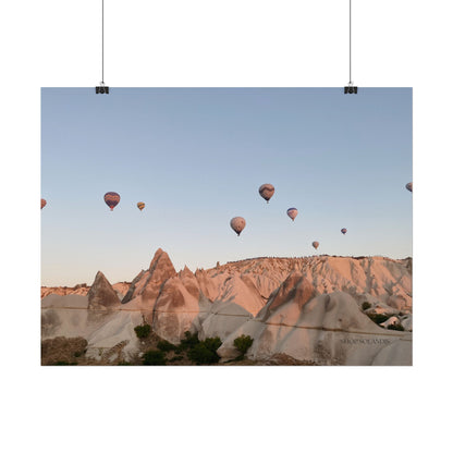 Hot Air Balloon Poster