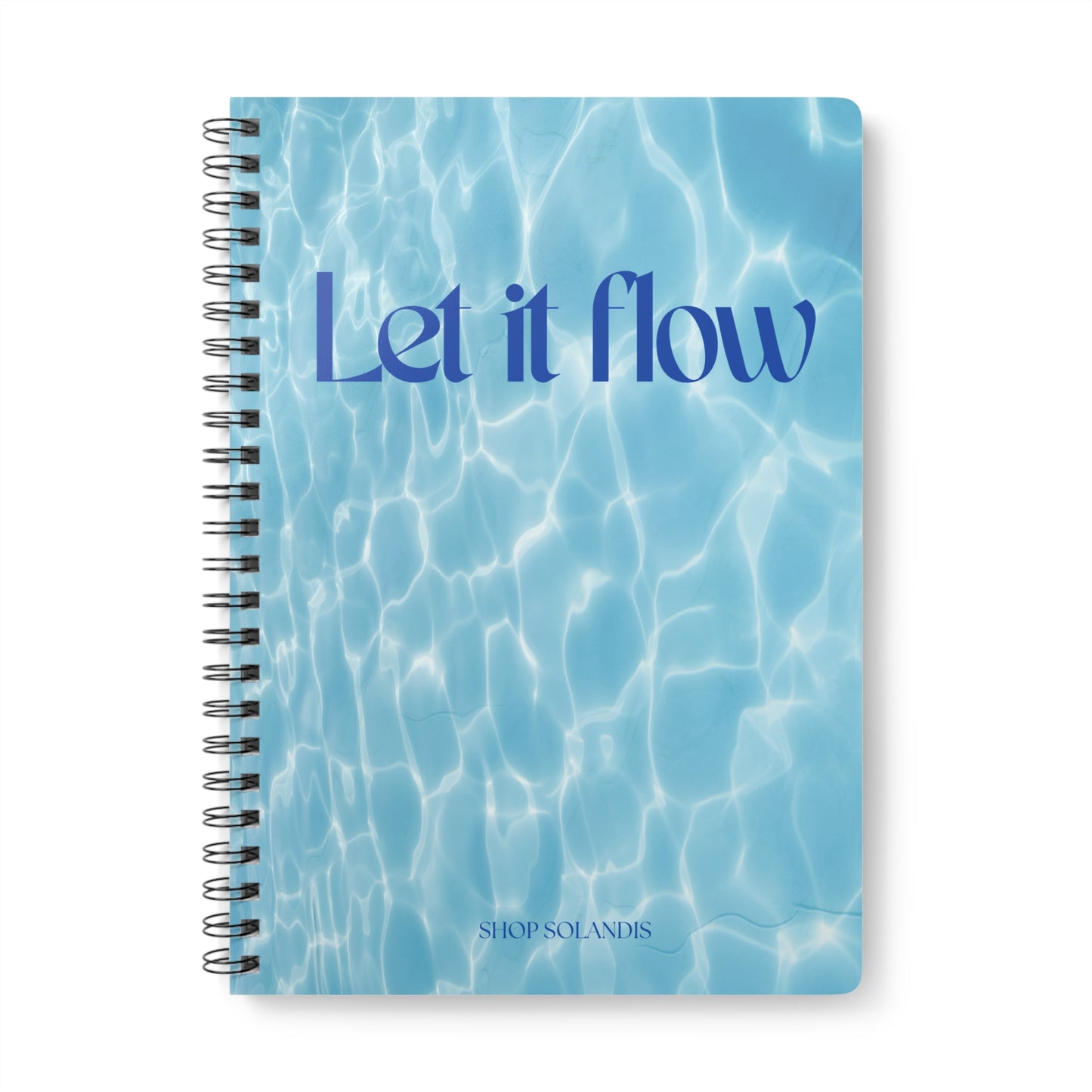Let it Flow A5 Notebook