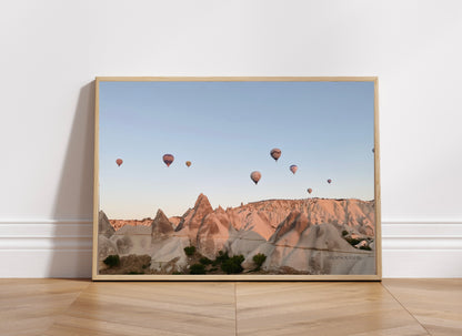 Hot Air Balloon Poster