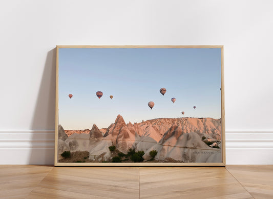 Hot Air Balloon Poster