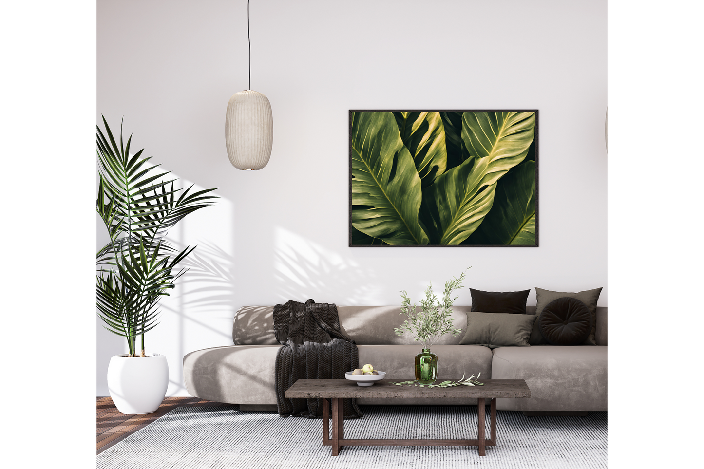 Green Leaf Poster