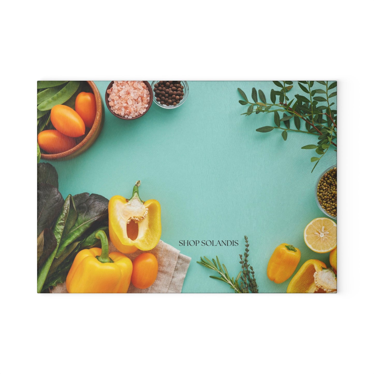 Bright Glass Cutting Board