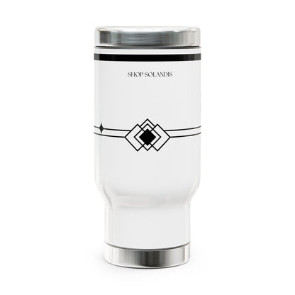 Stainless Steel Travel Mug with Handle