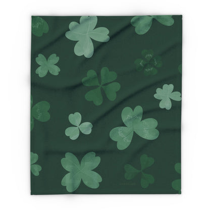 Green Fleece Blanket