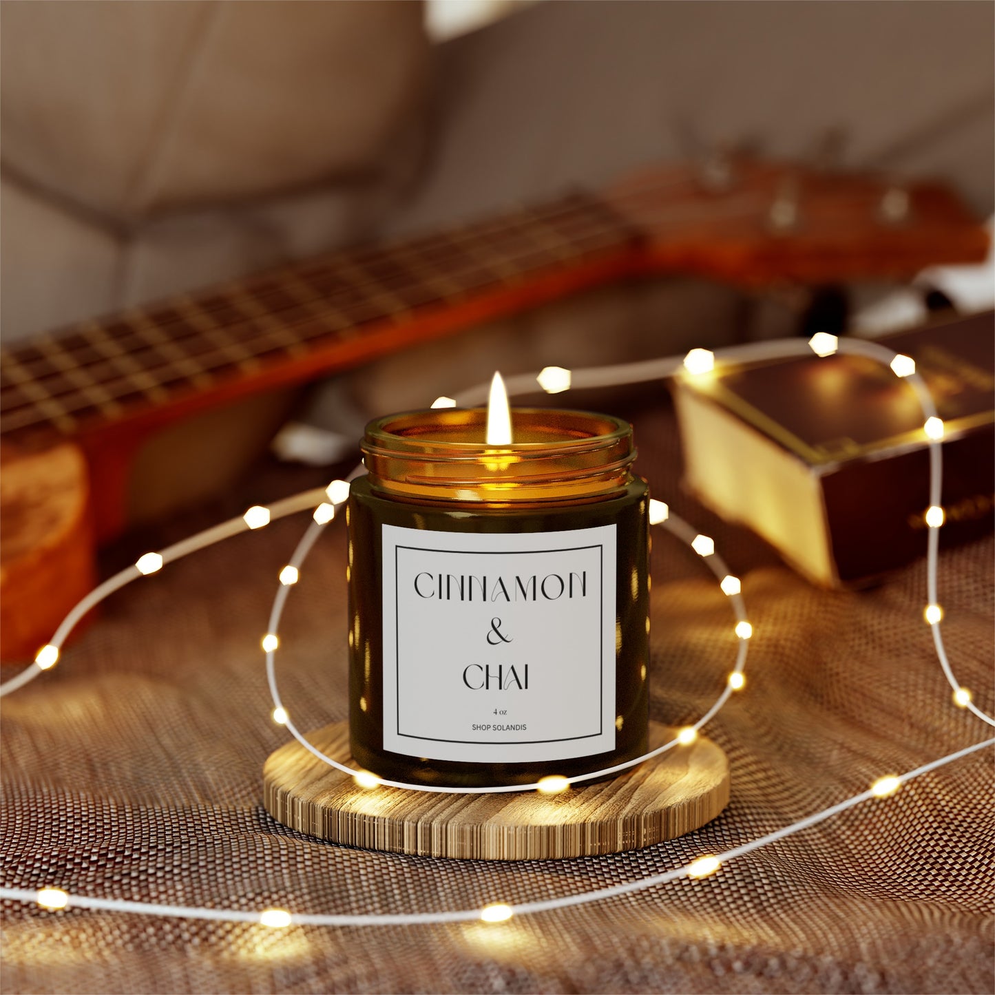 Cinnamon & Chai Scented Candle